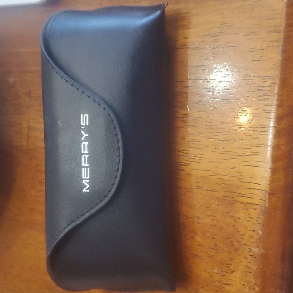 Merry's Black Hard Case for Glasses or Sunglasses